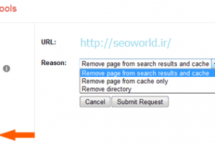 حذف لینک سایت از گوگل Remove URLs وبمستر